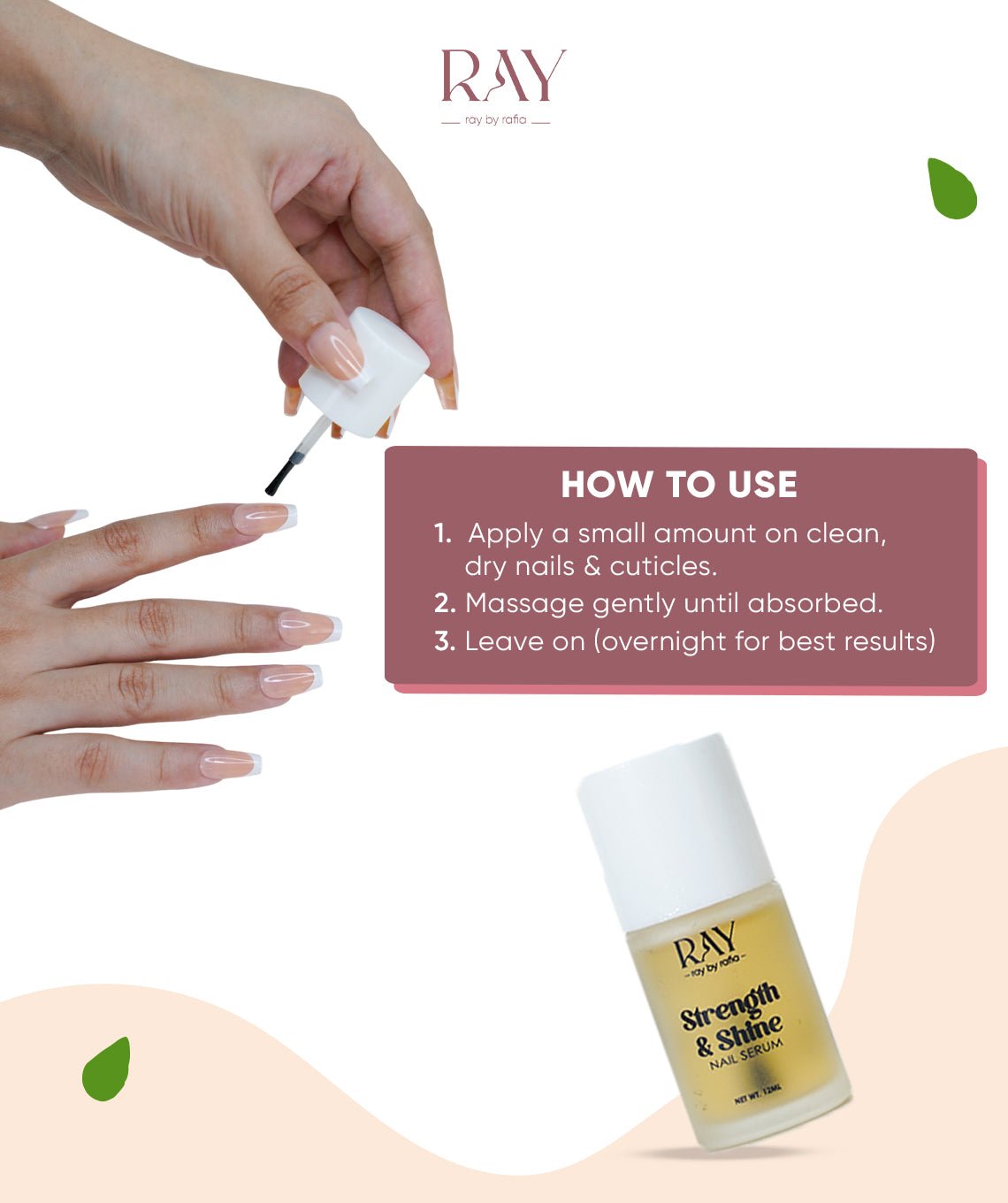 Nail Serum - Strength and Shine - RaybyrafiaNail Serum - Strength and ShineRaybyrafiaRaybyrafiaNail Serum - Strength and ShineNail Serum - Strength and Shine