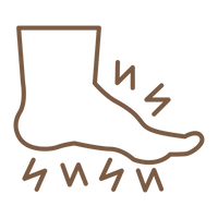 <p>Repair cracked heels</p>