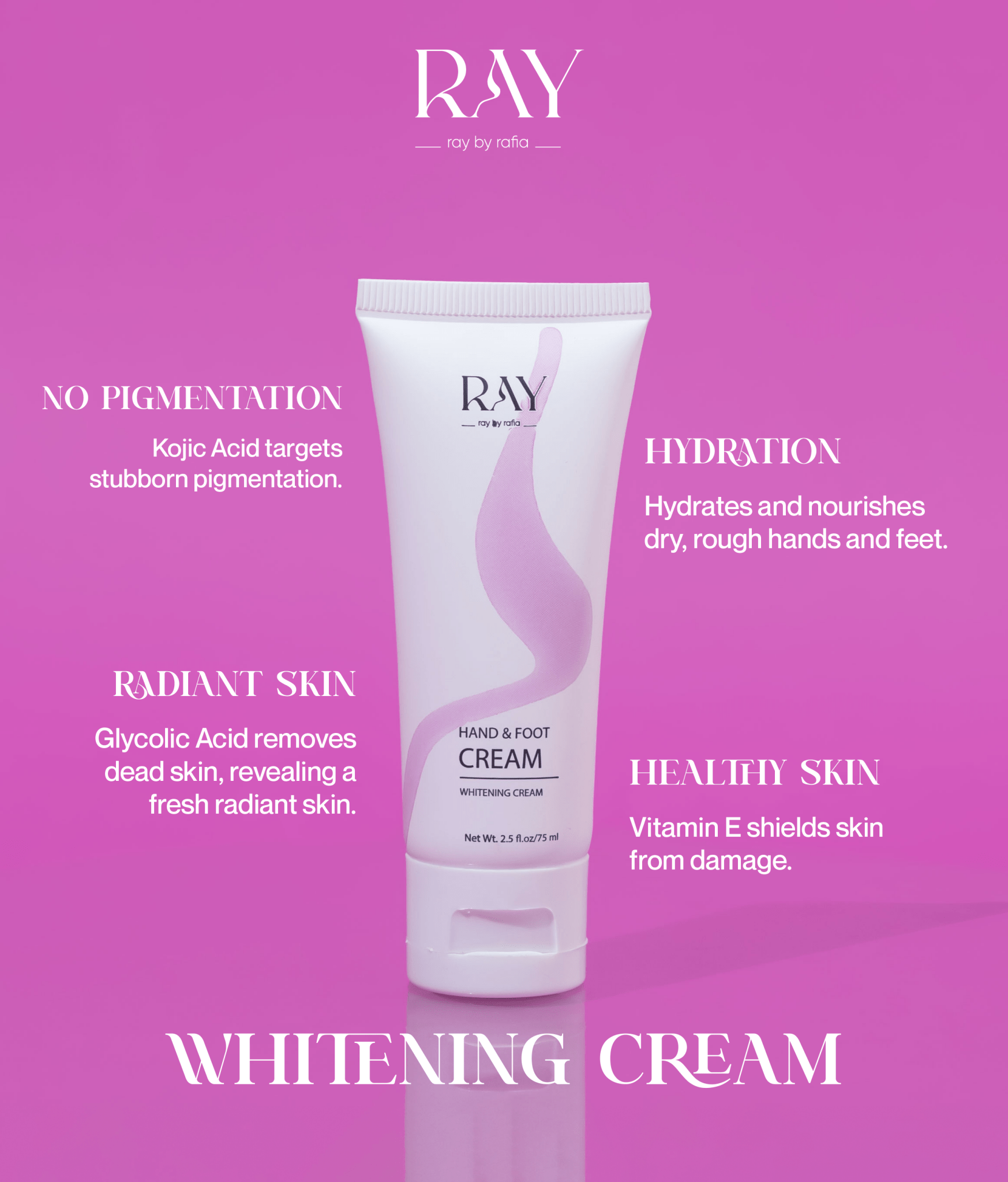 Hand & Foot Whitening Cream 🤍 - RaybyrafiaHand & Foot Whitening Cream 🤍RaybyrafiaRaybyrafiaHand & Foot Whitening Cream 🤍Hand & Foot Whitening Cream 🤍