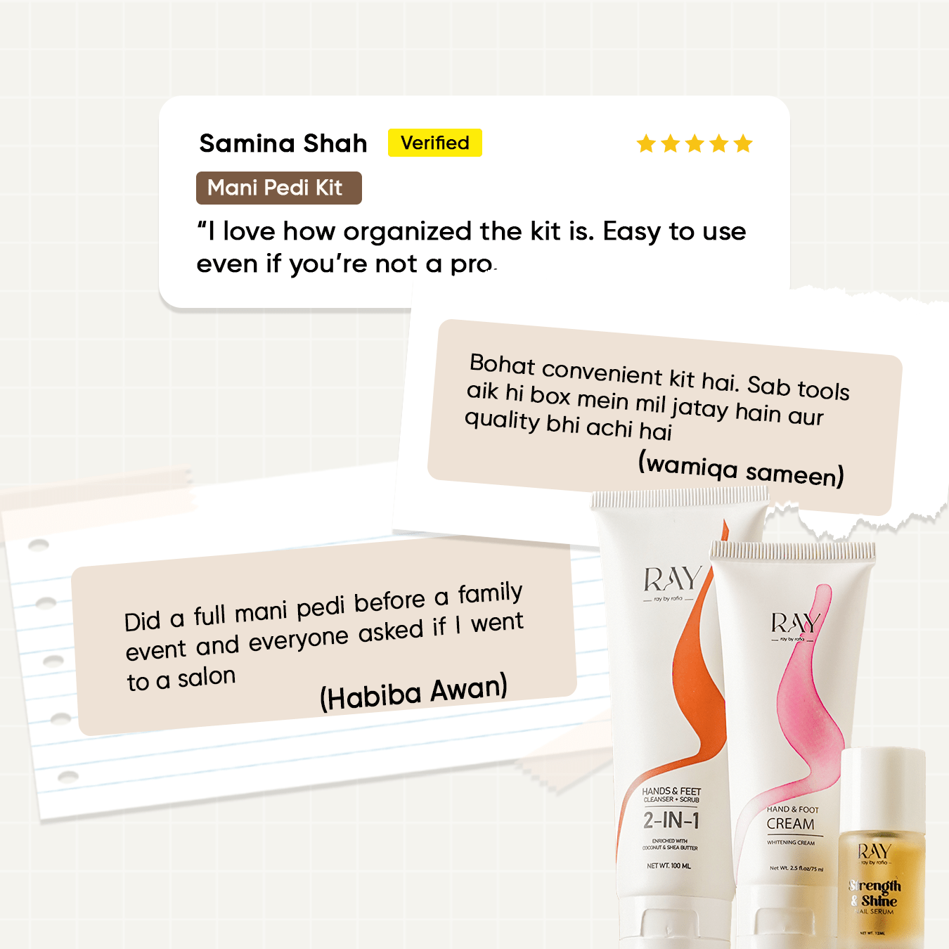 Mani Pedi Kit - RaybyrafiaMani Pedi KitRaybyrafiaRaybyrafiahide - imghide - img