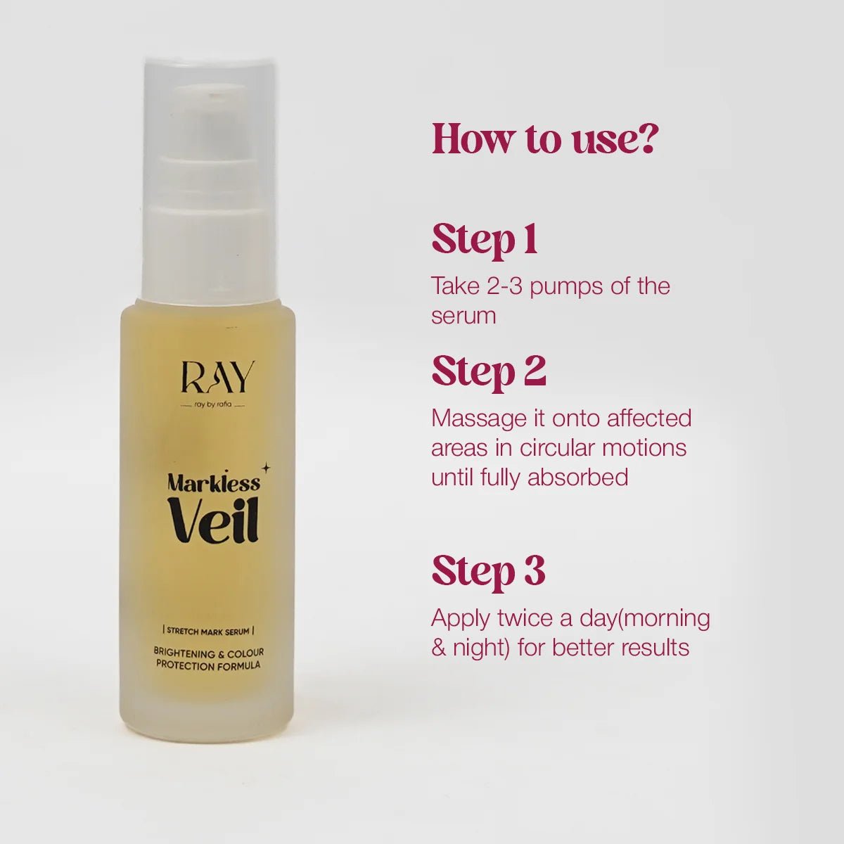 Markless Veil – Stretch Mark Serum - RaybyrafiaMarkless Veil – Stretch Mark SerumRaybyrafiaRaybyrafia1000Markless Veil – Stretch Mark SerumMarkless Veil – Stretch Mark Serum