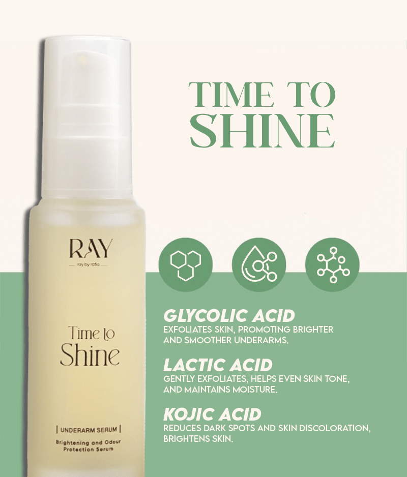 Time To Shine (Under Arm Serum) - RaybyrafiaTime To Shine (Under Arm Serum)RaybyrafiaRaybyrafiaTime To Shine (Under Arm Serum)Time To Shine (Under Arm Serum)